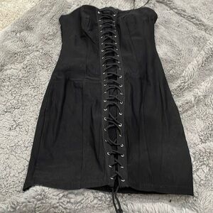 Forever 21 black dress tube top